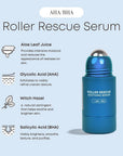 Roller Rescue Soothing Serum with AHA & BHA (50ml)