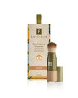 Eminence Sun Defense Minerals SPF 30 in Medium with built-in brush applicator and packaging, ideal for mineral sunscreen protection.