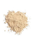 Loose beige mineral powder sunscreen in a small pile, suitable for natural sun protection and skin nourishment