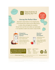 Back of Eminence Cleanse and Glow Gift Set packaging