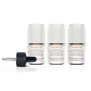 Alumier MD EverActive C&E antioxidant serum bottles