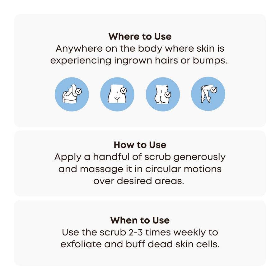 Sweet Escape Ingrown Hair Exfoliating Scrub (236 ml-8 oz)