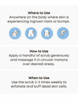 Sweet Escape Ingrown Hair Oil & Scrub 2 Step Routine