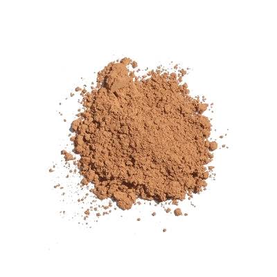 Loose mineral sunscreen powder in Tan shade, part of Eminence Organic's SPF 30 Sun Defense Minerals line for natural sun protection and skin tone enhancement.