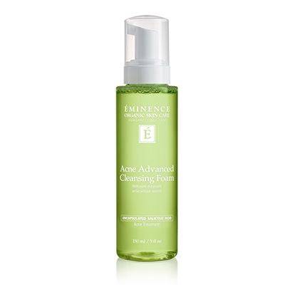 Eminence Organic Acne Advanced Cleansing Foam bottle