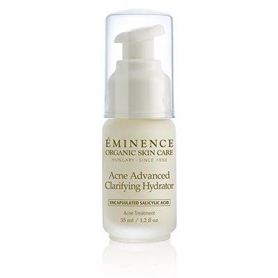 Eminence Organics Acne Advanced Clarifying Hydrator bottle